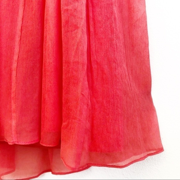 J. CREW COLLECTION NWT Silk Strapless Party Dress Size 2 in Coral Pink - Picture 11 of 16